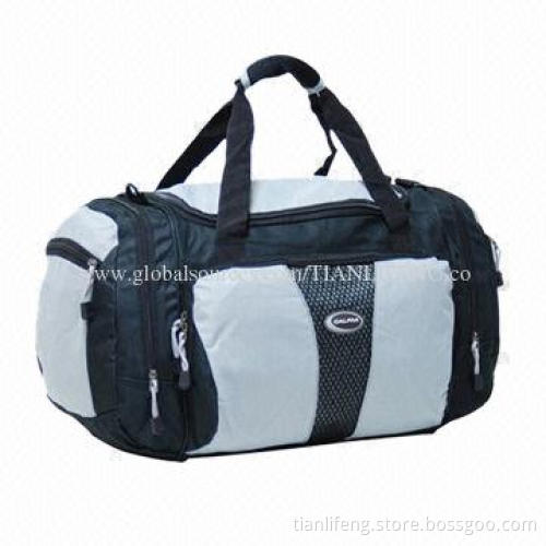 20-inch Travel Duffel Bag, Black Gray